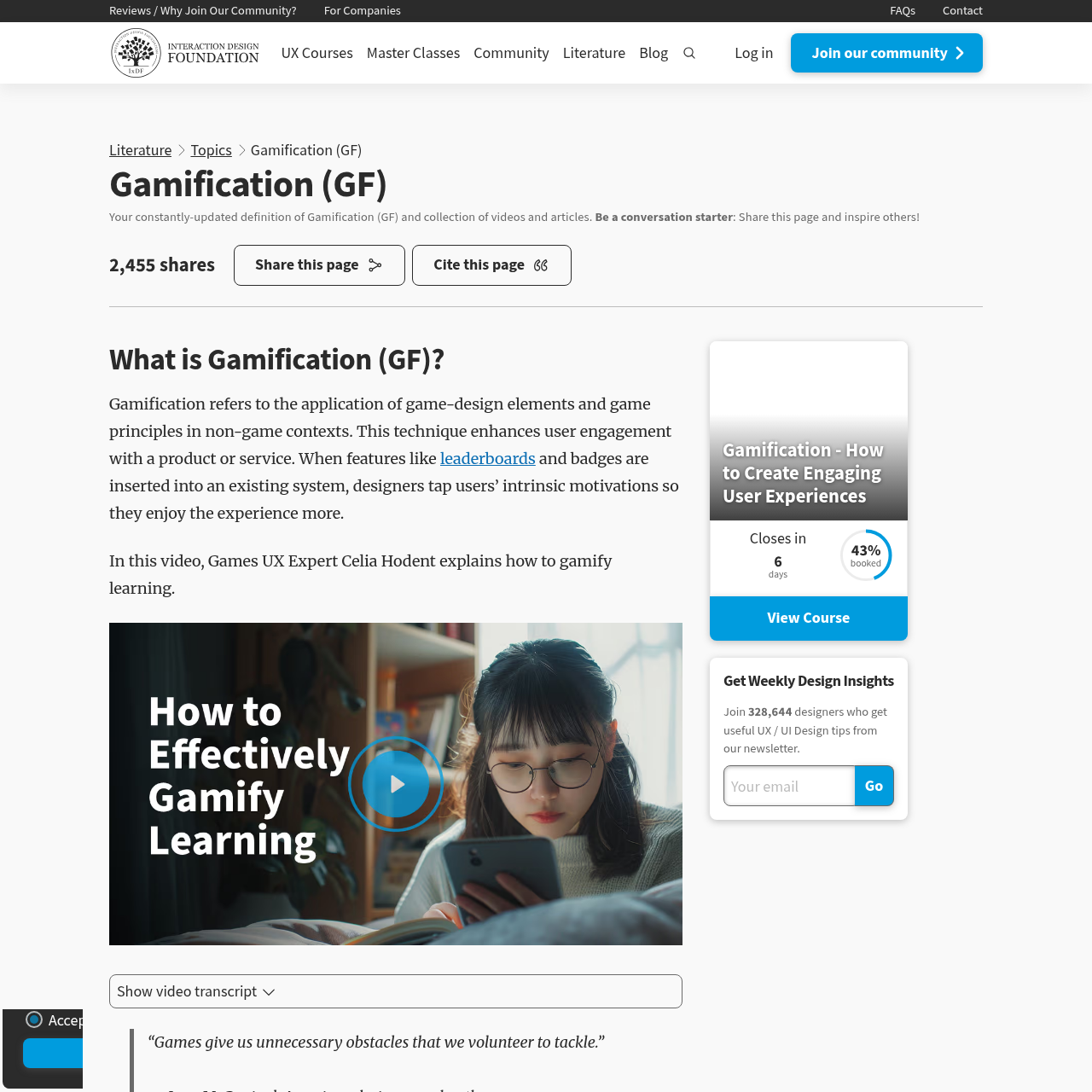 Interaction Design Foundation