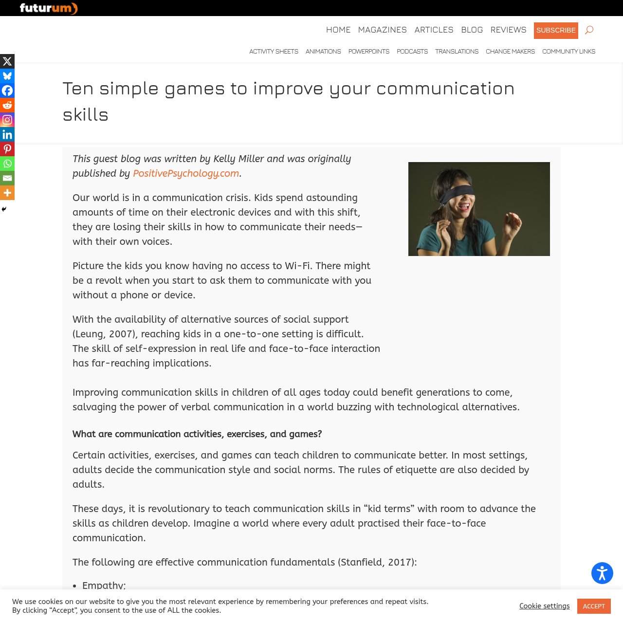 Futurum communication games interface