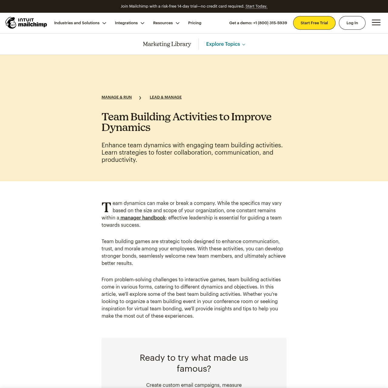 Team Building Activities to Improve Dynamics interface