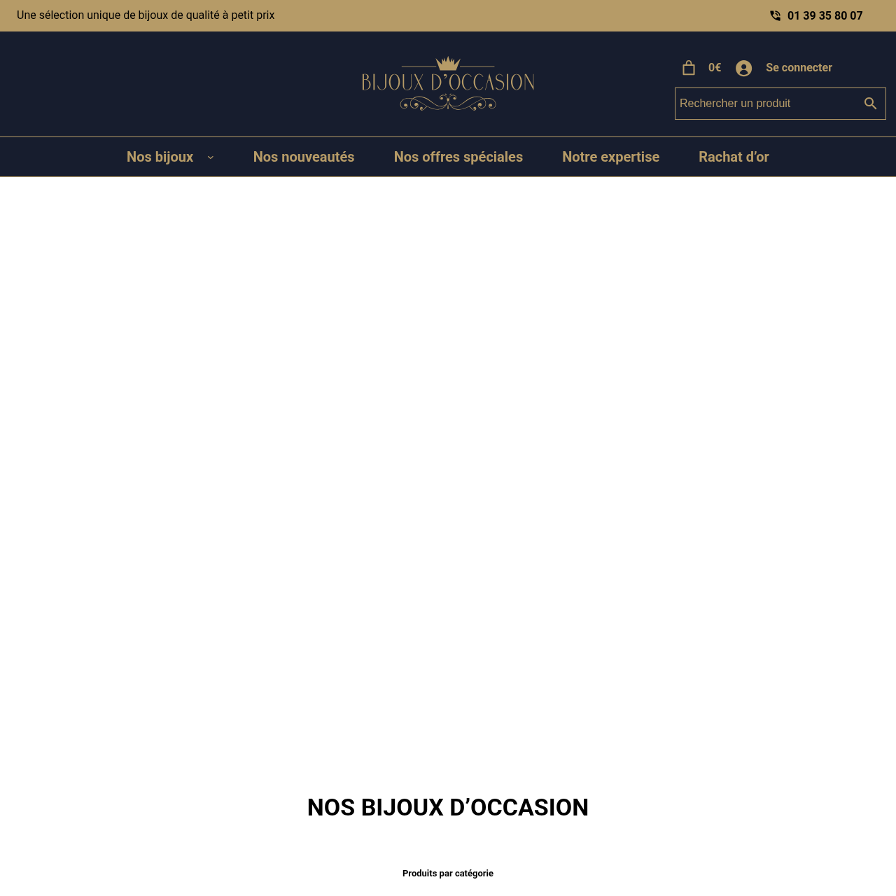 Interface Bijoux d'Occasion et Vintage