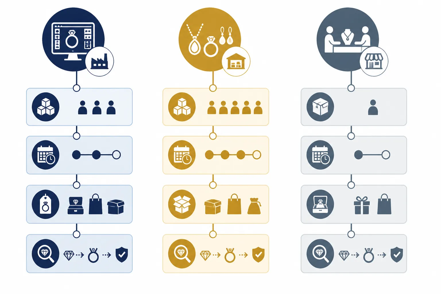 Custom Jewelry vs. Stock Wholesale: What B2B Buyers Need to Know