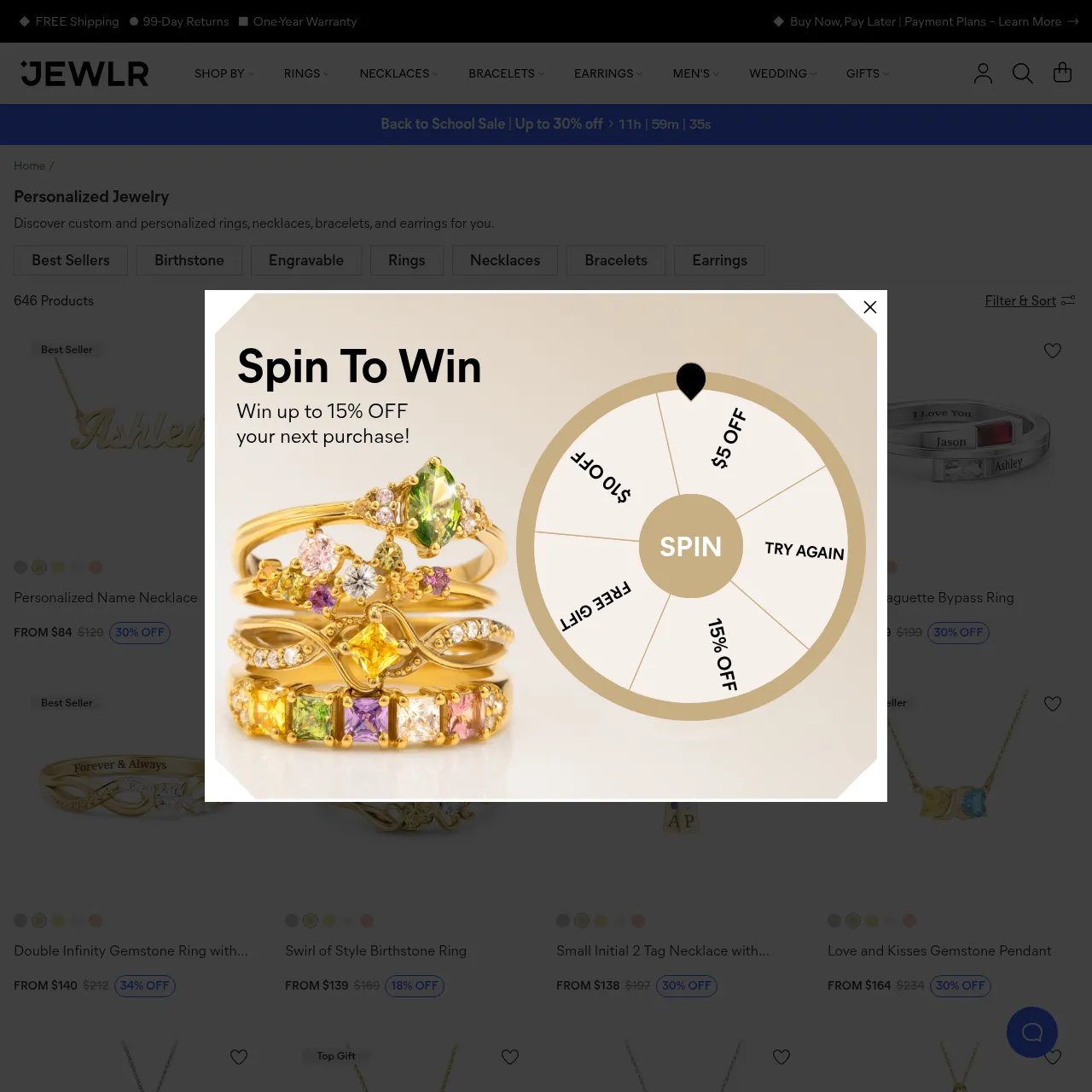 Jewlr personalized jewelry catalog
