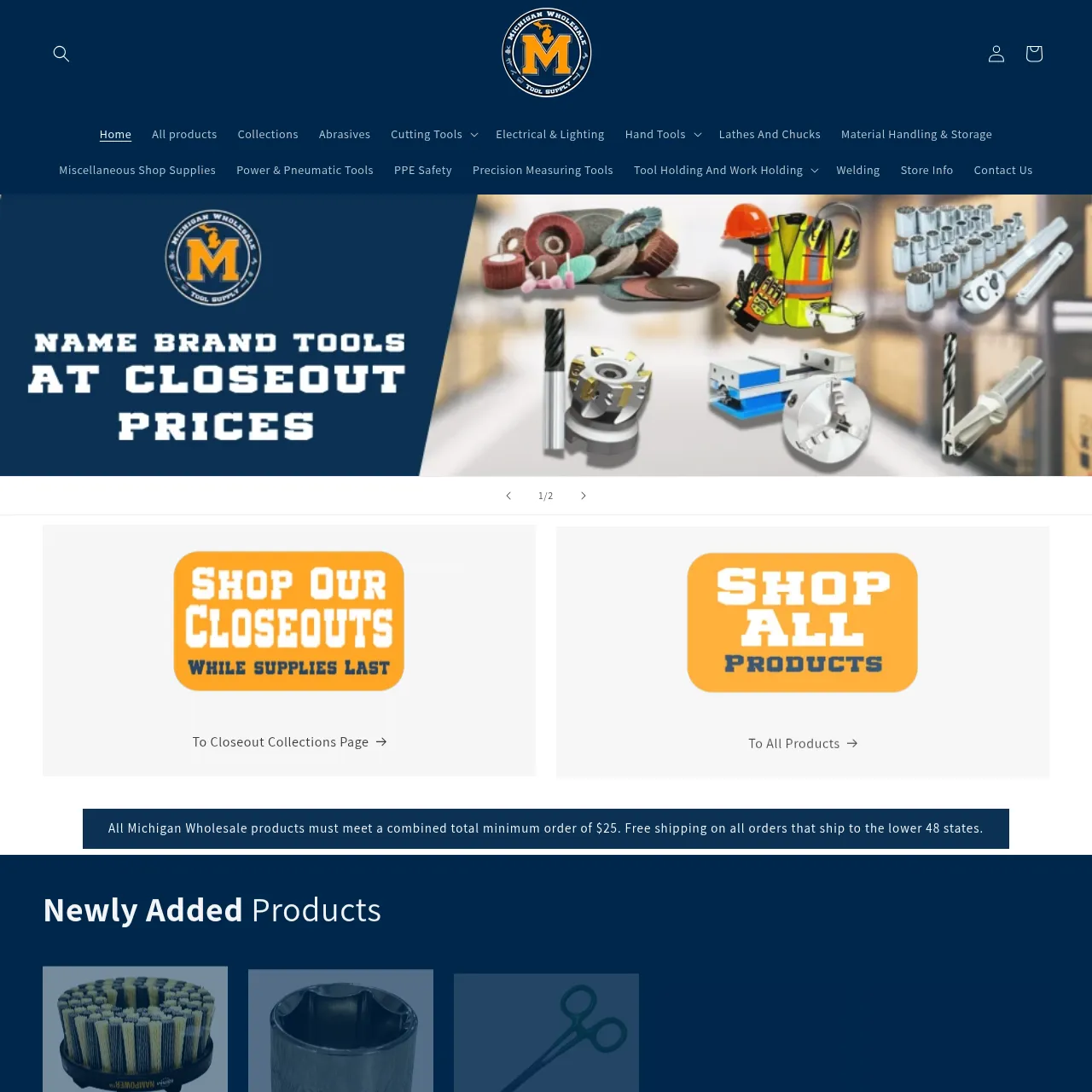 Michigan Wholesale Tool Supply — B2B industrial and cutting tool distributor
