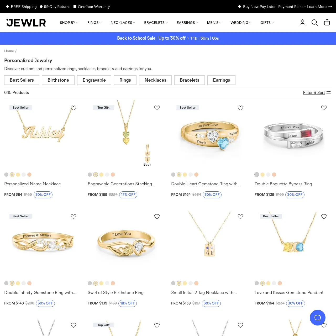 Jewlr Personalized Jewelry