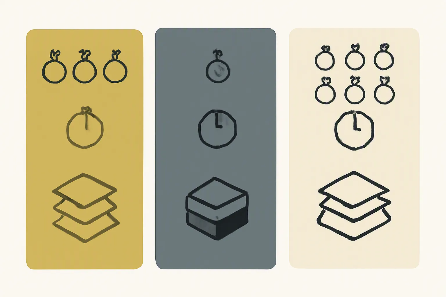 custom jewelry - Annotated comparison diagram showing three jewelry sourcing models side by side — retail personalization, artisan custom, and OEM wholesale — with labeled callouts for MOQ thresholds, lead time ranges, and customization depth