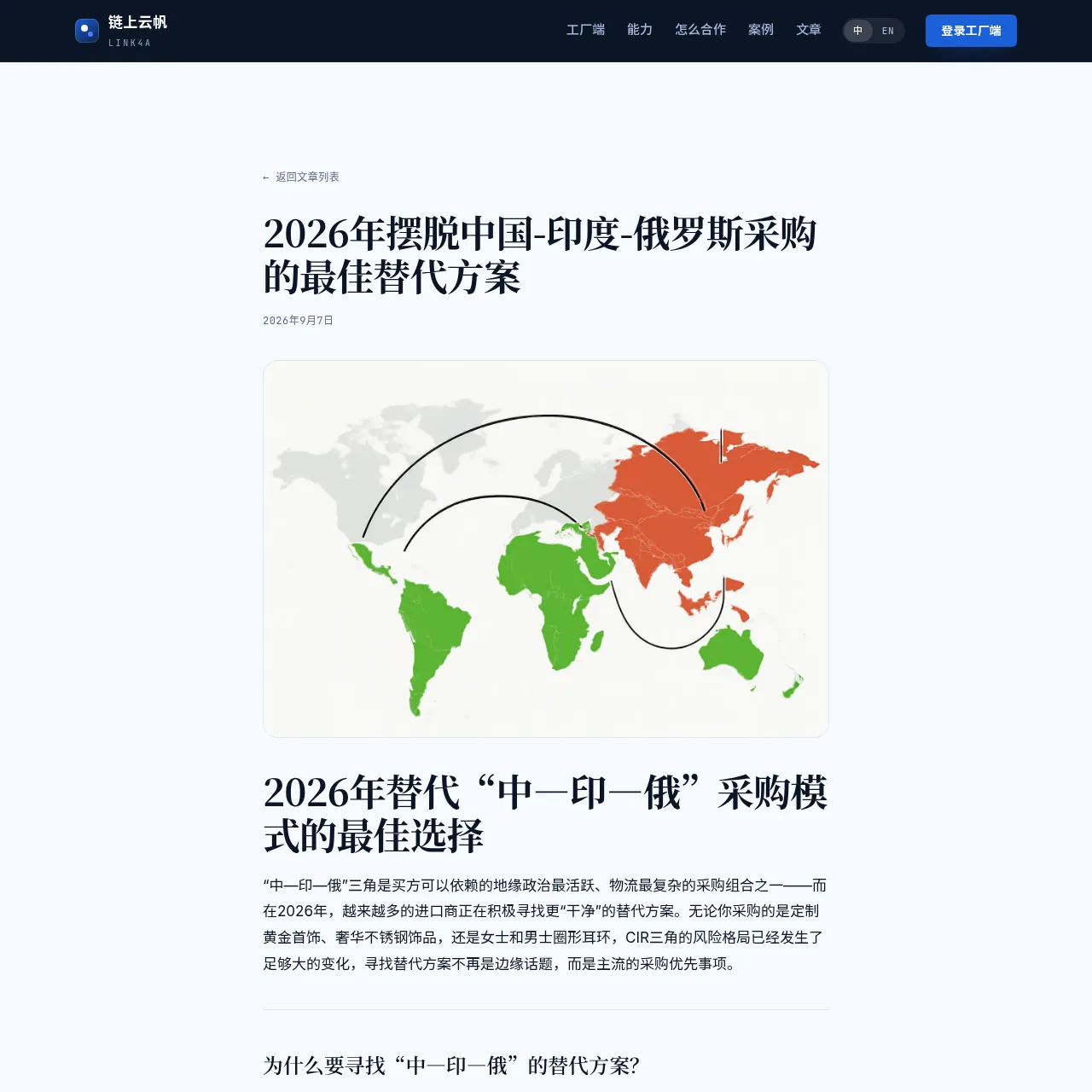 Link4a采购平台界面