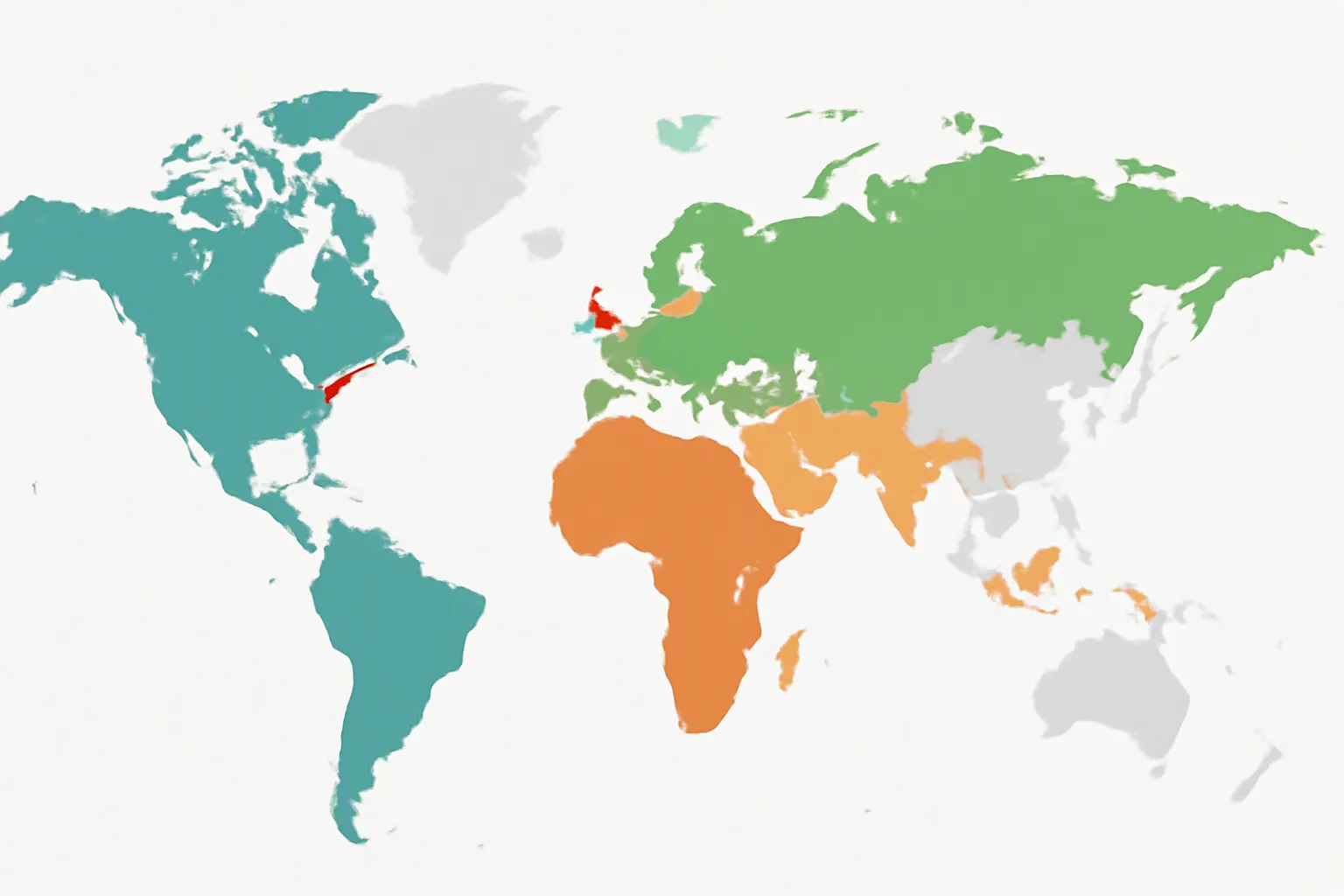 custom jewelry - Informational diagram showing STRAND's geographic sales coverage: a world map highlighting the US, EU, UK, and MENA regions with language icons (EN, FR, AR, ES, DE, RU) overlaid on each covered market