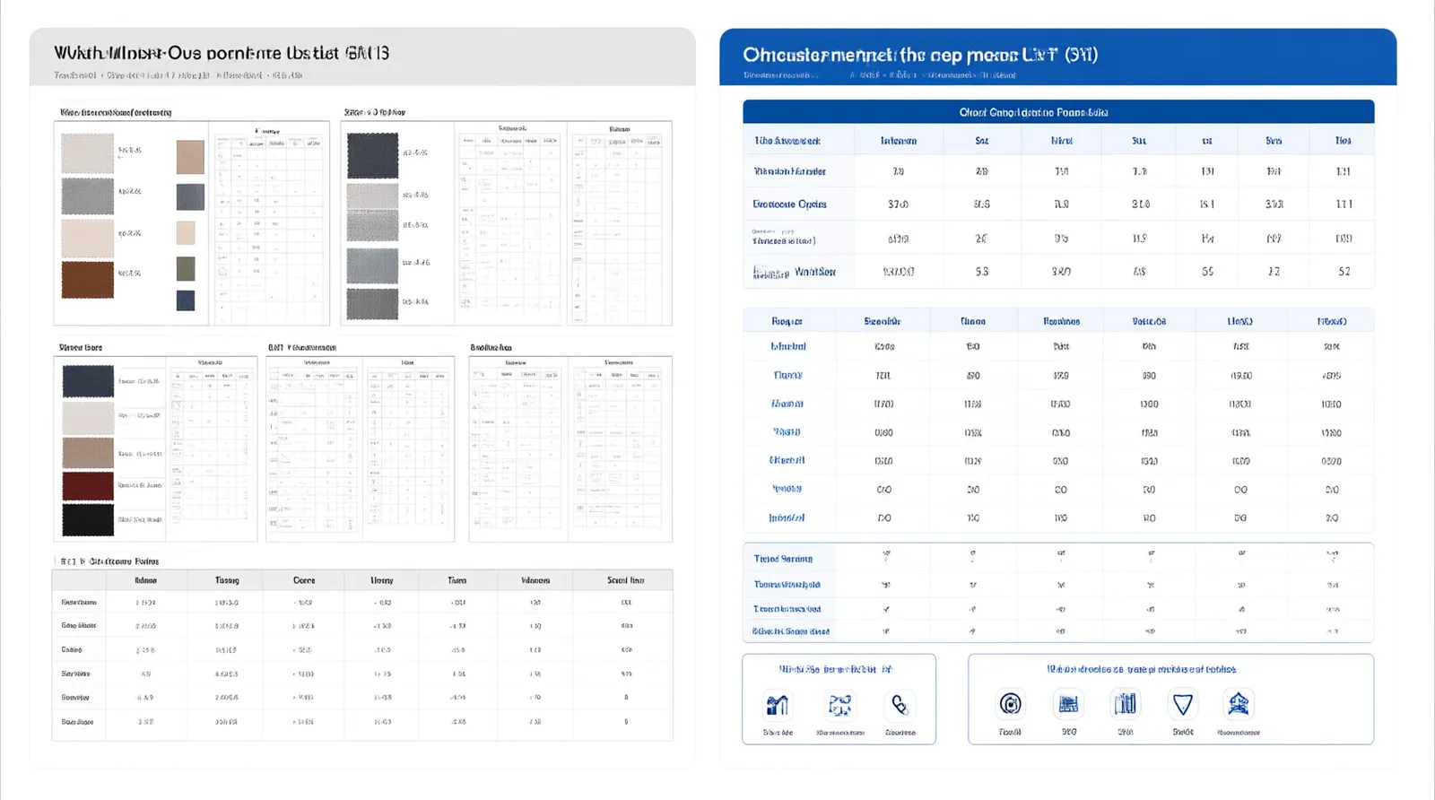 wholesale apparel catalogs - Side-by-side comparison of a raw Chinese factory product sheet in Mandarin versus a fully localized English wholesale apparel catalog page with fabric specs, size chart, MOQ tiers, and compliance documentation
