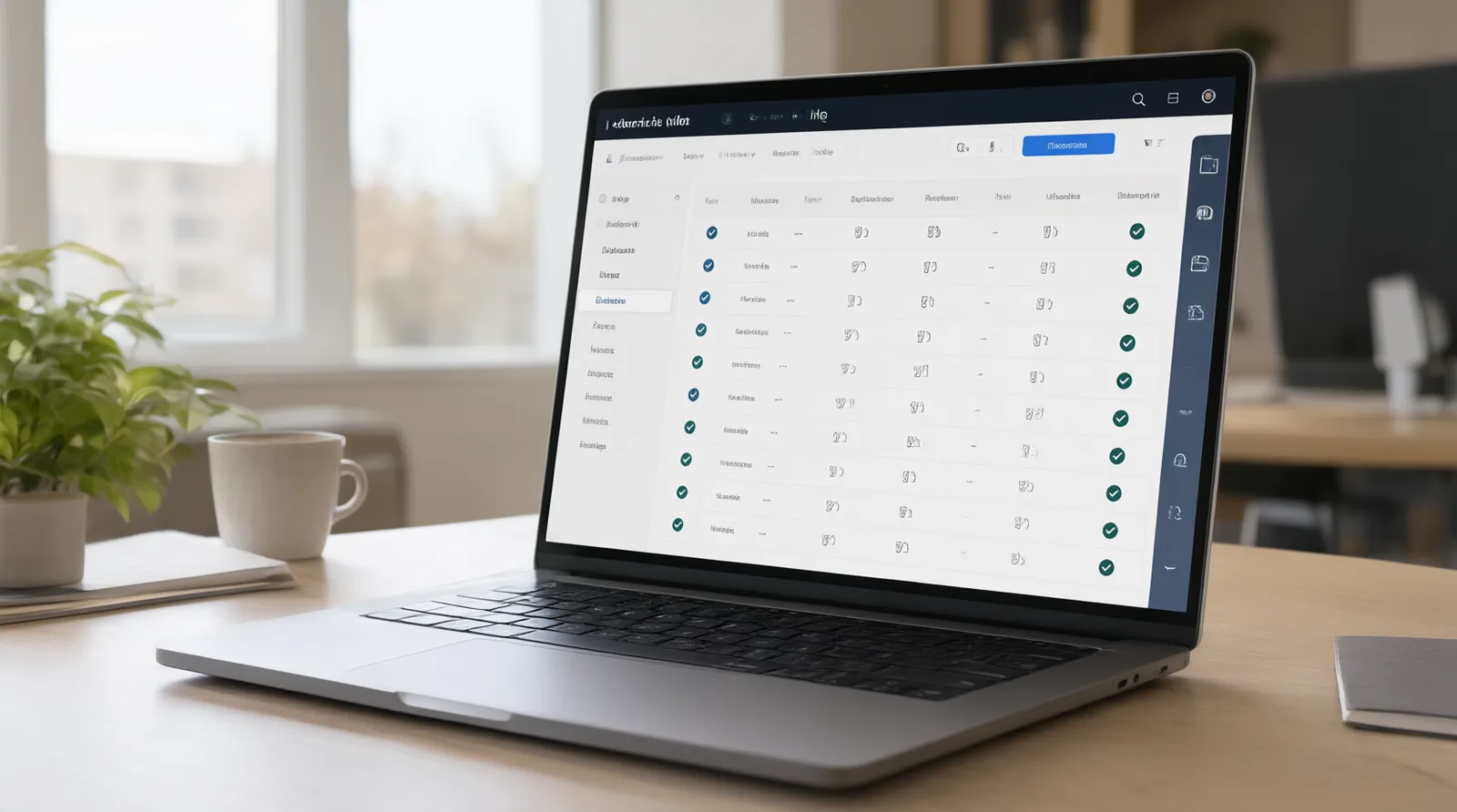 custom jewelry - Informational mockup of a B2B procurement dashboard showing a custom jewelry order status, including columns for SKU, MOQ (12 pcs), material specs (gold-plated copper), QC checkmark, and shipping method (Air Freight)